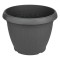 Ghiveci Flori Plastic, Antracit, Diametru 50 cm, &Icirc;nălțime 38 cm, Capacitate 45 L