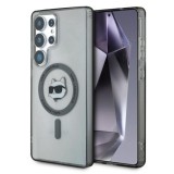Husa pentru Samsung Galaxy S25 Ultra - Karl Lagerfeld IML MagSafe (KLHMS25LHLSCHK) - Choupette`s Head