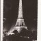 FV2-Carte Postala- FRANCE -Paris, la Tour Eiffel la nuit, circulata 1963