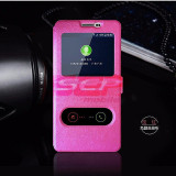 Toc FlipCover Double EasyView Leather Microsoft Lumia 650 PINK