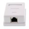 Priza simpla FTP cat5 RJ45 ecranat pe tencuiala Well