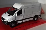 Macheta Mercedes Sprinter Panel Van MK2 FL 2015 alb - Welly 1/50, 1:32