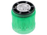 Semnalizator LED Verde 24V IP65 &Oslash;60mm