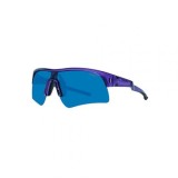 Polaroid PLD7024/S 99B/3V Ochelari de Soare Sport Polarizați Unisex cu Ramă Mov și Lentile Albastre Oglindă 99-XL