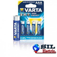 Baterie alcaline R3 (AAA) 4 buc/blister Longlife Power Varta foto