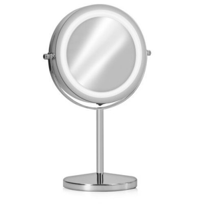 Oglinda Cosmetica cu suport, Iluminare LED, marire 7x, reglabila, 43104 foto