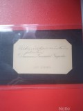 Carte de vizita General I. Gigurtu, n. 1886