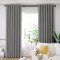 Draperie din catifea blackout cu inele auriu antic, Madison, 200x265 cm, densitate 700 g/ml, Tapa, 1 buc
