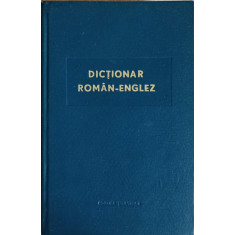 DICTIONAR ROMAN-ENGLEZ 30.000 DE CUVINTE-LEON LEVITCHI