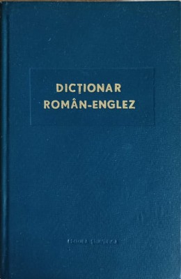 DICTIONAR ROMAN-ENGLEZ 30.000 DE CUVINTE-LEON LEVITCHI-231648 foto