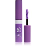 3INA The Color Mascara Mini mascara culoare 482 - Purple 5.5 ml