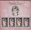 M1 TX1 8 - 1999 - Diana - printesa de Wales - bloc, Istorie, Nestampilat