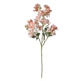 Floare artificiala roz verde 22x11x85 cm