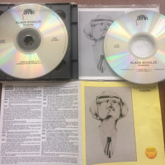 klaus schulze audentity 1983 dublu disc 2 CD muzica ambientala experimentala NM