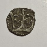 Polonia 1 denar (1434-44) / Cracovia argint Vladislav lll