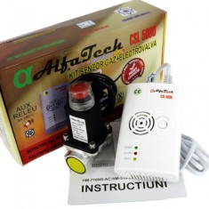 Detector Gaze cu Electrovalva CSL5000-AlfaTech 3/4
