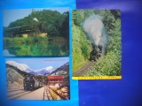 HOPCT LOT NR 958 TREN/TRENURI LOCOMOTIVA-TRANSPORT -3 CARTI POSTALE-CIRCULATE