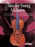 Solos for Young Violinists, Vol 1: Selections from the Student Repertoire [With Book]