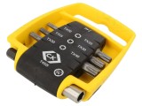 Kit capete de șurubelniță Torx 25mm 1/4