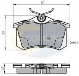 Set placute frana,frana disc AUDI A4 (8EC, B7) (2004 - 2008) COMLINE CBP0108