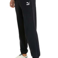 Pantaloni sport barbati Puma Classics Relaxed Negru