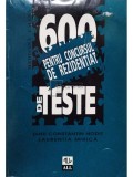 Dinu Constantin Nodit - 600 de teste pentru concursul de rezidentiat (editia 1996)