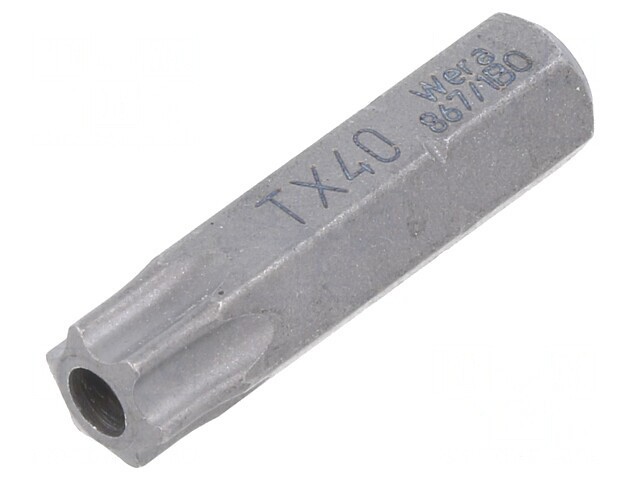 Capăt de șurubelniță Torx T40H 25mm