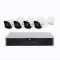 Camere supraveghere de 2MP tip BULLET + NVR301-04B cu 4 canale - UNV