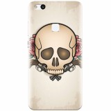 Husa silicon pentru Huawei P10 Lite, Skulls And Roses