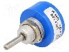 Potentiometru axial, plastic, 10k&Omega;, 1W, BOURNS - 6637S-1-103