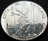 Cumpara ieftin Moneda 100 LIRE - VATICAN, anul 1980 * cod 5041 A = Papa Ioan Paul II-lea, Europa