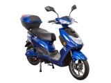 Scuter Electric ZT-27 Warrior EEC, motor 900W, baterie 48V 12Ah, viteza 25 Km/h, autonomie 40km, nu necesita permis de conducere - Albastru