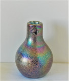 Vaza cristal iridiscent, suflata manual - design Bertil Vallien, KOSTA BODA