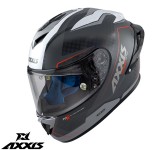 Cumpara ieftin Casca integrala pentru scuter - motocicleta Axxis model Cobra Rage A2 gri lucios carbon &ndash; 100% carbon XXL (63/64cm)