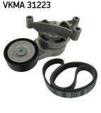Set curea transmisie cu caneluri Audi A1, A3, Tt; Seat Altea, Altea XL, Leon; Skoda Octavia II; VW Eos, Golf V, Golf VI Motor 2.0, lungime 1053 mm,