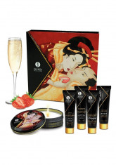 Set Cadou Stimulente Erotice Shunga Geishas Secret - Strawberry Wine foto