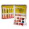 Set 14 pensule machiaj OrangeSunset Special Edition cu Borseta Travel