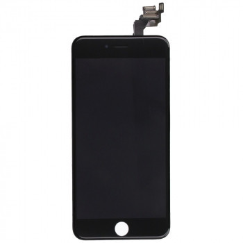 Modul display LCD + Digitizer cu piese mici negru pentru iPhone 6 Plus foto