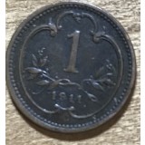 MNDSTR AUT2 Austroungharia 1 heller 1911