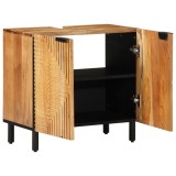 vidaXL Dulap chiuvetă de baie, 62x33x58 cm, lemn masiv acacia