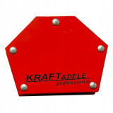 Suport magnetic sudura hexagonal 35 45 75 90 120 135 22.5 kg (KD1896), Kraft&amp;Dele