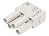 Conector HDC modul mamă Han-Modular 4 PIN 40A 830V
