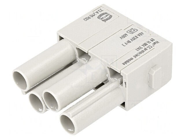 Conector HDC modul mamă Han-Modular 4 PIN 40A 830V