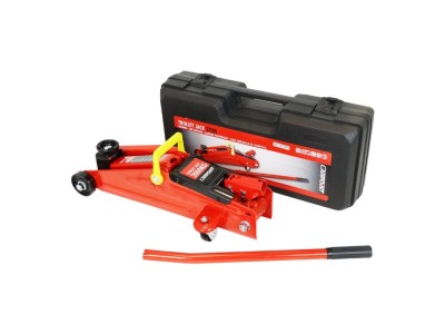 Cric hidraulic tip crocodil Carpoint 2000 kg pe roti cu deschidere maxima de 13-35 cm foto