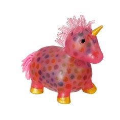 Jucarie Antistres, model Unicorn, Roz, 9x3x7 cm, ATU-080208
