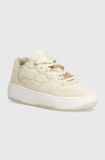 Karl Kani sneakers din piele intoarsă 89 Logo PRM culoarea bej, 1184043 KKFWW000261