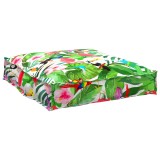 vidaXL Pernă pentru palet pentru șezut Tropical Jungle 70 x 70 x 12 cm, material Oxford