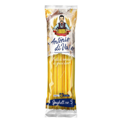 Paste Antonio Di Vaio Spaghetti, 500g, Paste Grau, Paste Grau Dur, Paste Spaghetti, Paste Antonio Di Vaio, Paste Dure, Paste din Grau, Paste Fainoase, foto