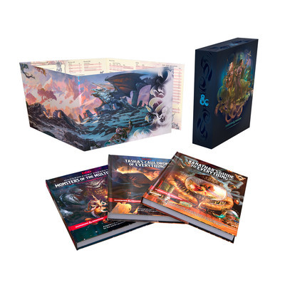 Dungeons &amp; Dragons Rules Expansion Gift Set (D&amp;d Books)-: Tasha&#039;s Cauldron of Everything + Xanathar&#039;s Guide to Everything + Monsters of the Multiverse