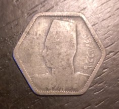 Moneda Egipt - 2 Piastres 1944 - Argint